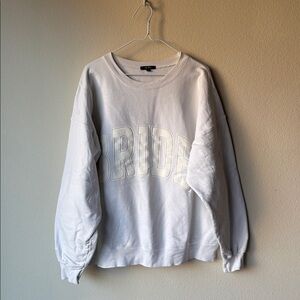 The Bar Bride White Sweatshirt